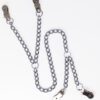 Nipple to labia clamps with chain