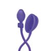 SILICONE CLITORAL PUMP - PURPLE - SILICONE CLITORAL PUMP