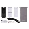 SVAKOM - BLACK LEO LONG LASTING VIBRATOR - LEO LONG LASTING VIBRATOR