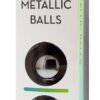 DOMINO METALLIC BALLS -CHROME BLACK - DOMINO METALLIC BALLS