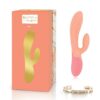 RS - PEACH & CORAL XENA RABBIT VIBRATOR - XENA RABBIT VIBRATOR