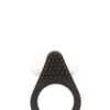 LIT-UP SILICONE STIMU RING 1 BLACK - SILICONE STIMU RING