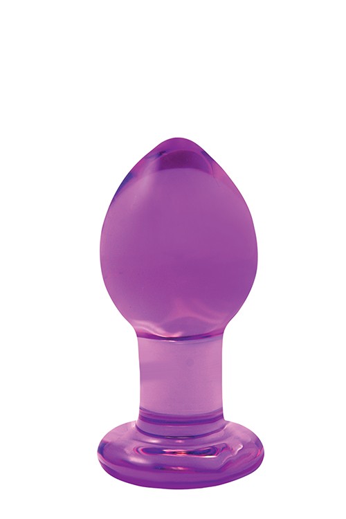 CRYSTAL MEDIUM PURPLE - The entire Crystal Collection is made of 100% hand-blown, premium borosilicate glass.