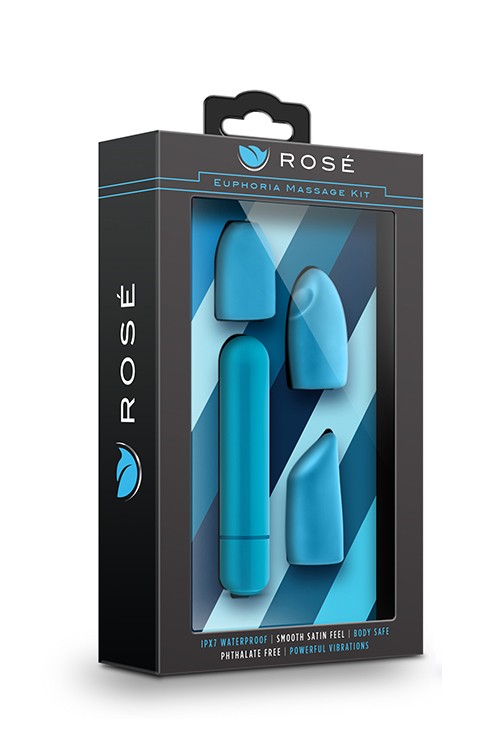 Blue Rose Euphoria Massage Kit Erosart 8813