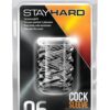 COCK SLEEVE 06 STAY HARD - CLEAR -