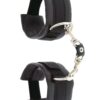 GP BLACK LUXURIOUS HANDCUFFS -