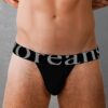 DOREANSE MENS BRIEFS - BLACK - S -