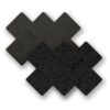 NIPPIES - BASIC BLACK CROSS -