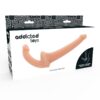 ADDICTED TOYS FLESH STRAPLESS STRAPON -