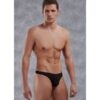 DOREANSE BASIC BRIEF BLACK - L -