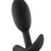 LUXE BLACK WEARABLE VIBRA SLIM PLUG S -