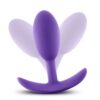 LUXE PURPLE WEARABLE VIBRA SLIM PLUG M -