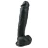 E.T. REALISTIC DILDO 26,5CM BLACK -