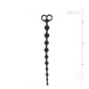 E.T. LONG ANAL BEADS BLACK -