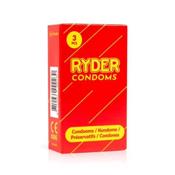 RYDER CONDOMS - 3PCS -