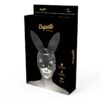 COQUETTE MASK W. BUNNY EARS - VEGAN LEATHER -