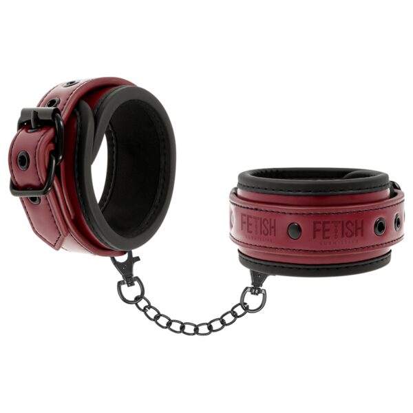 F.S. DARK ROOM HANDCUFFS VEGAN LEATHER -