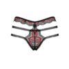 OBSESSIVE - MEGIES PANTIES BLACK S/M -