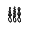 SATISFYER - BOOTY CALL / SET OF 3 / BLACK -