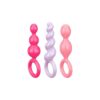 SATISFYER - BOOTY CALL / SET OF 3 / COLORED -