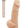 REAL LOVE FLESH 8.5INCH DILDO -