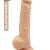 REAL LOVE FLESH 9.5INCH DILDO -