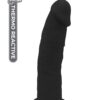 REAL LOVE BLACK 7.5INCH DILDO -