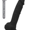 REAL LOVE BLACK 9INCH DILDO -