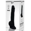 REAL LOVE BLACK 9.5INCH DILDO -