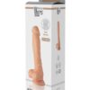 DUAL DENSITY SILICONE 8INCH DILDO -