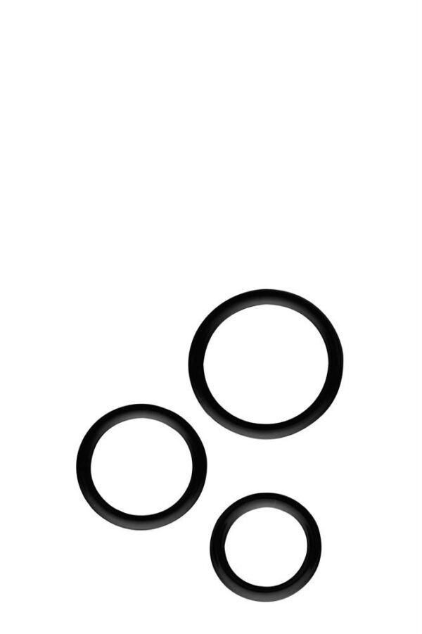 ALL TIMES FAVORITES 3 SILICONE COCKRINGS -