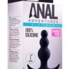 ANAL ADVENTURES PLATINUM BEADED PLUG -