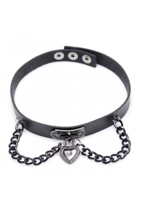 GOTHIC HEART COLLAR -