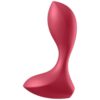 SATISFYER BACKDOOR LOVER PLUG RED -