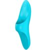 SATISFYER TEASER FINGER BLUE LIGHT -