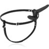 F.S. DOUBLE STRAP-ON VIBR. 15CM BLACK -