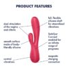 SATISFYER MONO FLEX RED -