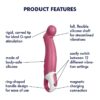 SATISFYER - PETTING HIPPO VIBRATOR -