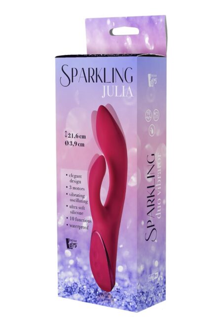 SPARKLING JULIA DUO VIBRATOR -