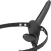 F.S. DOUBLE PENETRIX STRAP-ON UP BLACK -