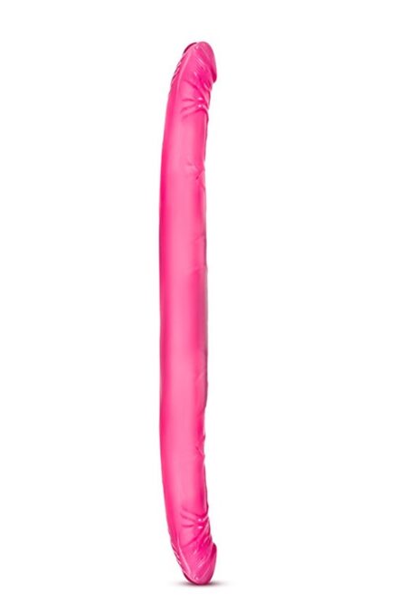 B YOURS 16INCH PINK DOUBLE DILDO -