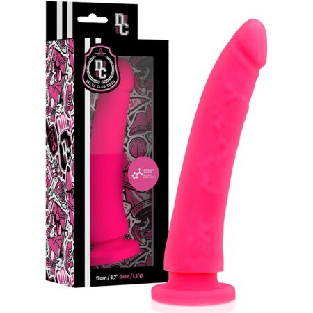 DELTA CLUB DONG 17X3CM PINK SILICONE -
