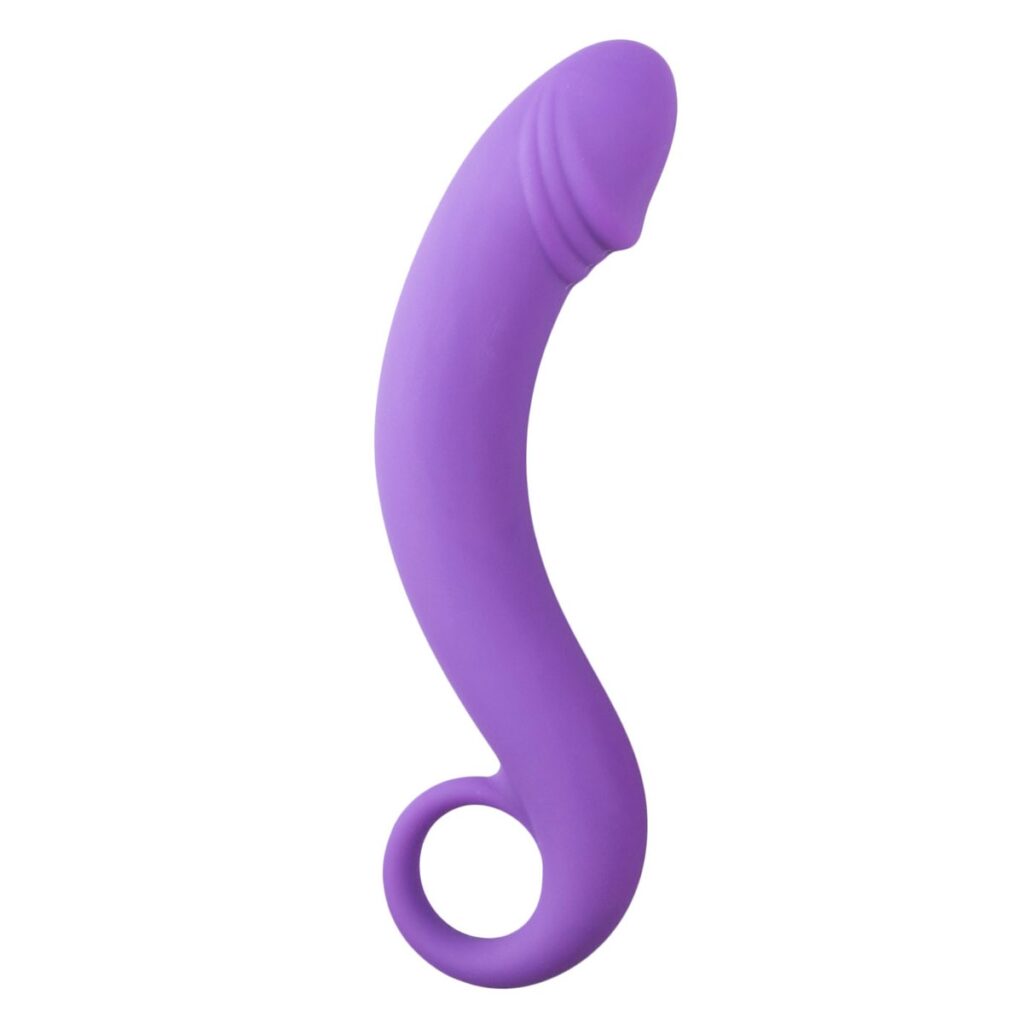 E.T. SILICONE PURPLE PROSTATE DILDO -