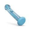 GILDO - OCEAN RIPPLE GLASS DILDO -