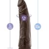 DR. SKIN COCK VIBE 7 CHOCOLATE -