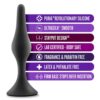 ANAL ADVENTURES PLATINUM SILICONE PLUG MEDIUM -