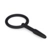 SINNER HOLLOW SILCONE PENIS PLUG WITH PULL RING -