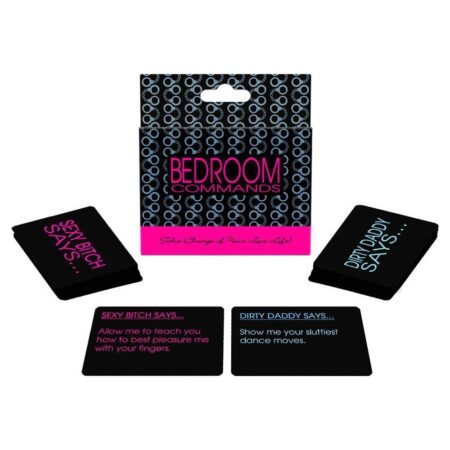 BEDROOM COMMANDS CARD GAME -