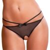 CROTCHLESS FEMME FATAL PANTY BLACK M/L -