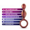 ANAL ADVENTURES SPIRAL LOOP PLUG COPPER -